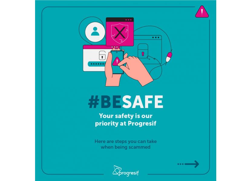 Progresif Urges Customer To Stay Vigilant Against Online Scammers